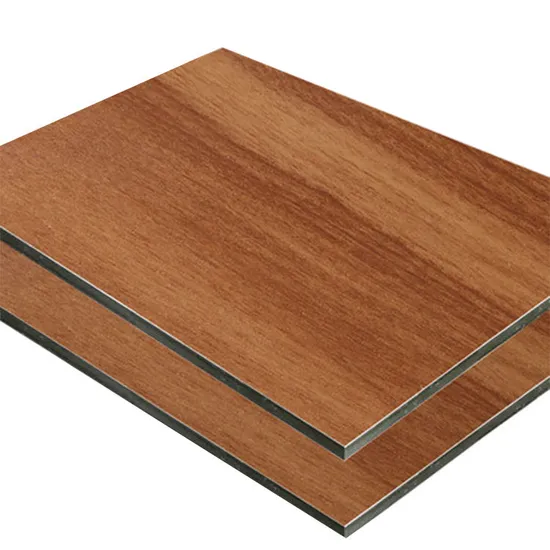 3 мм 4 мм Деревянная алюминиевая композитная панель ACP ACM Алюминиевый композитный материал